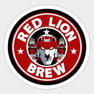 Red Lion Brew Sticker